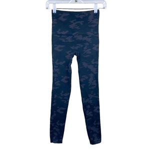 SPANX Womens Look At Me Now Seamless Leggings Camo Sz S Shapewear Athleisure